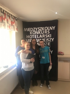 I Międzyszkolny Konkurs Hotelarski „Najsprawniejszy w zawodzie pracownik pomocniczy obsługi hotelowej”