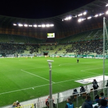 Mecz Lechia-Korona Kielce