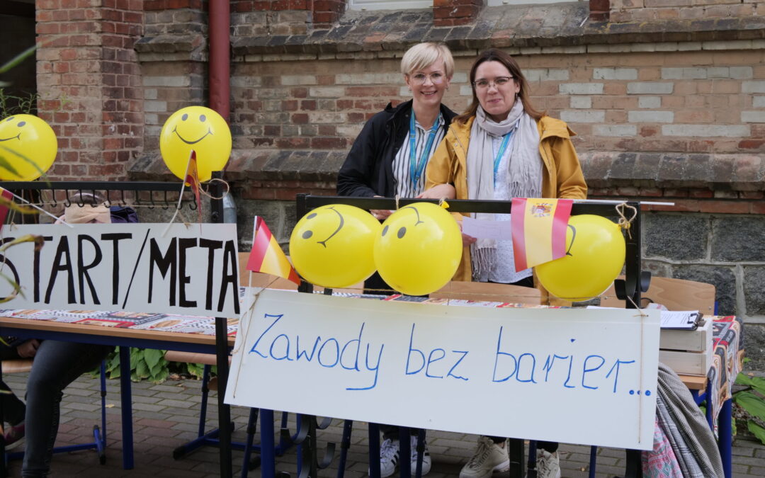 Międzyszkolna Gra Terenowa  „Zawody bez barier-nadzieją na przekraczanie granic” połączona z zakończeniem projektów z programu Erasmus +