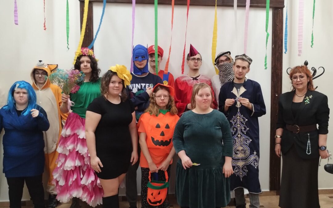 Zabawa karnawałowa.