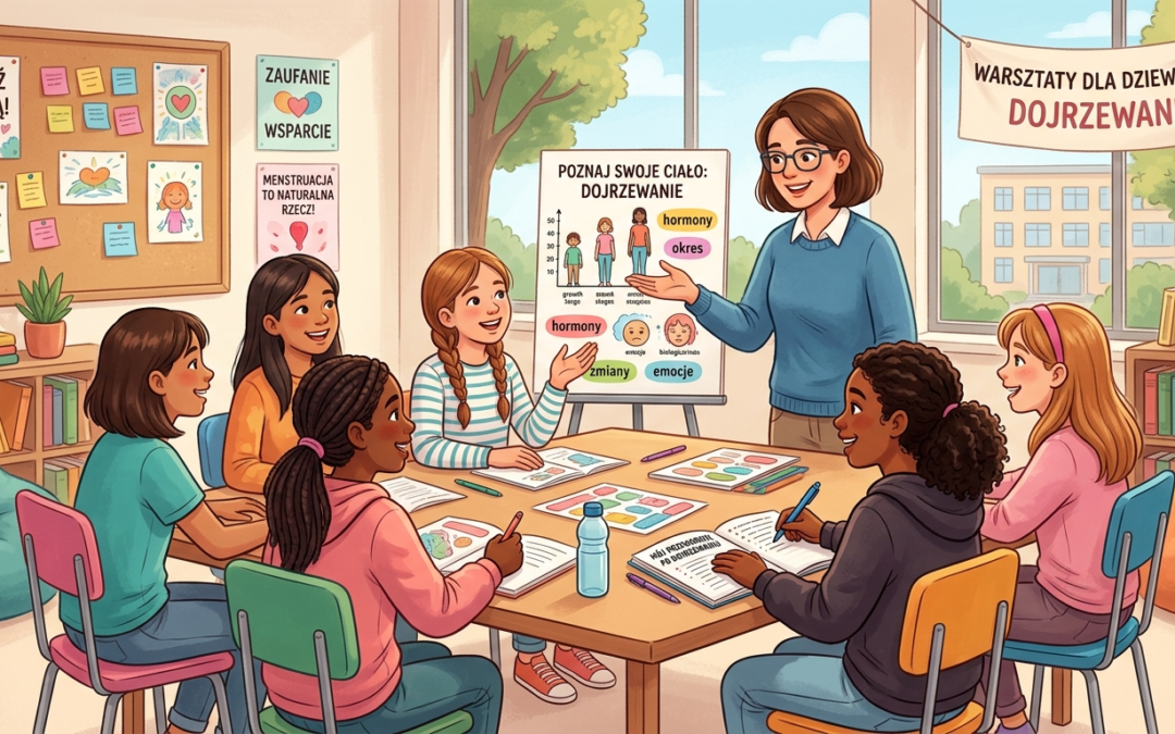 Warsztaty o dojrzewaniu – dla dziewcząt