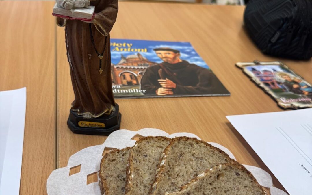 Święty Antoni- przewodnik w odnajdywaniu dobra.