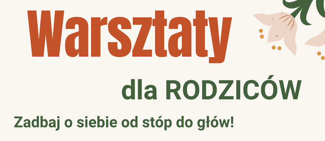 Warsztaty dla Rodziców